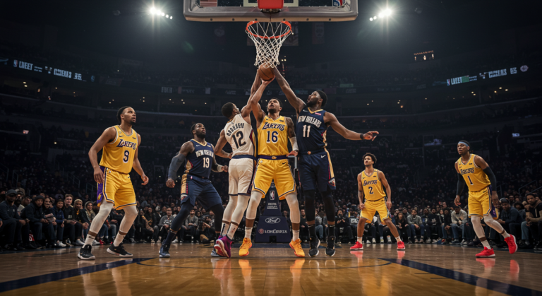 Lakers vs New Orleans Pelicans Match Player Stats