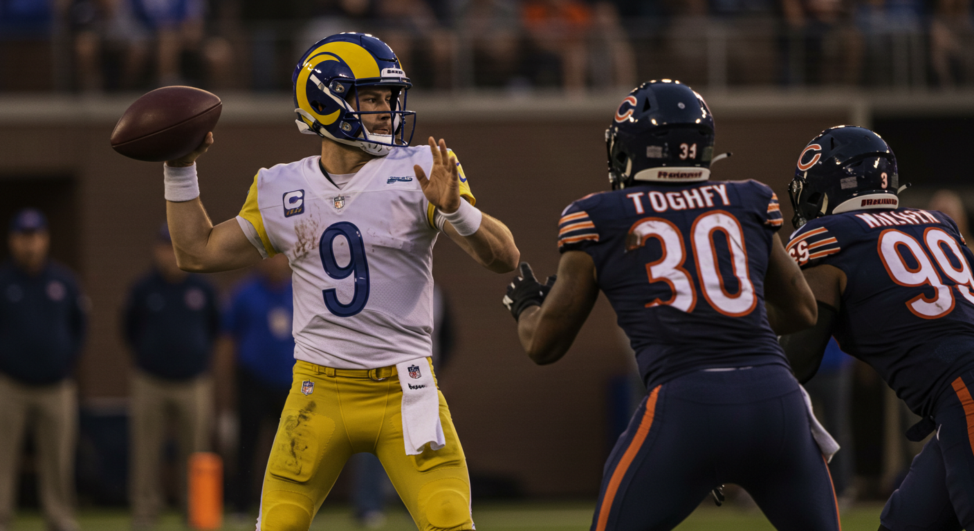 Los Angeles Rams vs Chicago Bears Match Player Stats