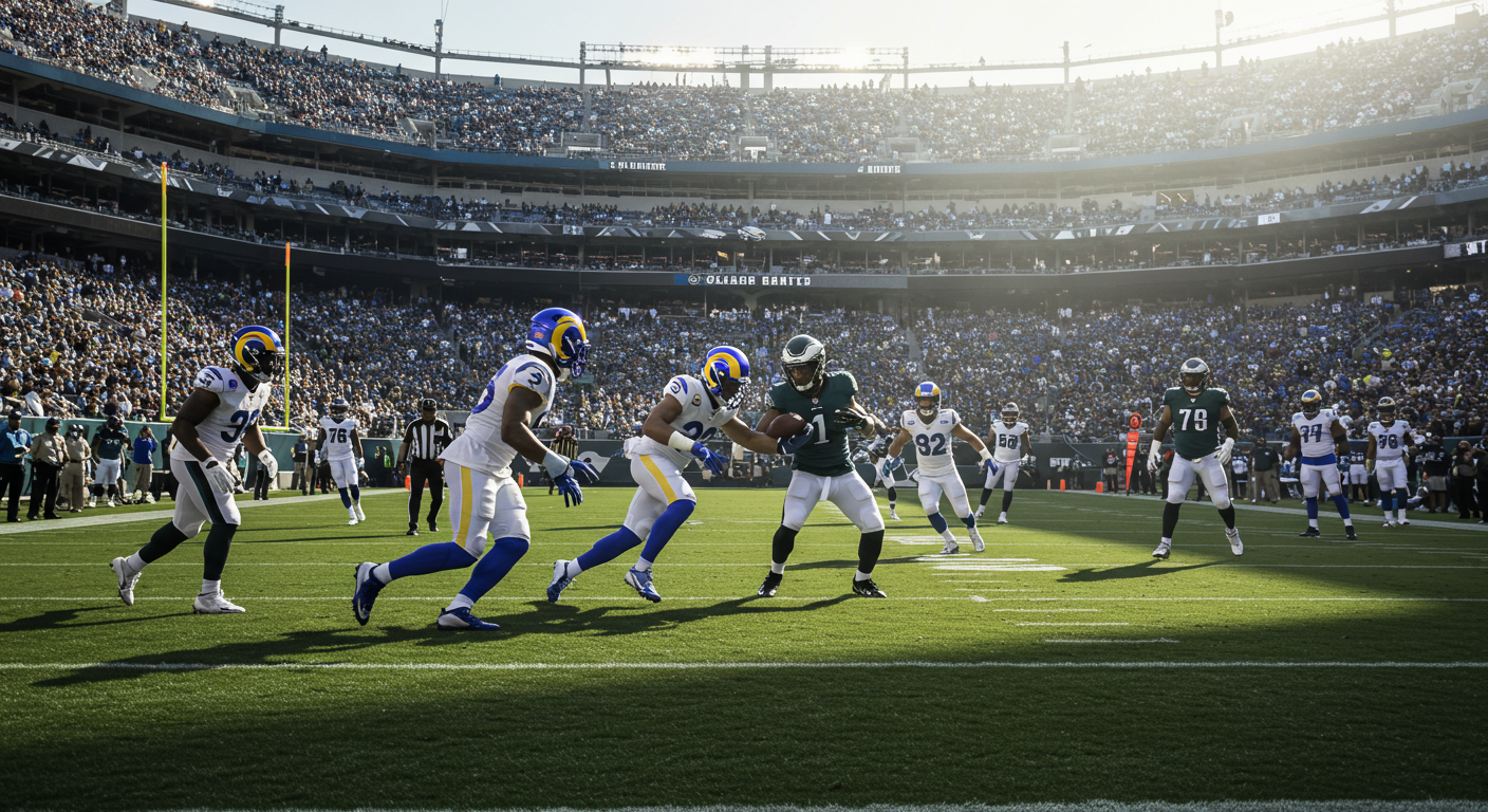 Los Angeles Rams vs Philadelphia Eagles Match Player Stats
