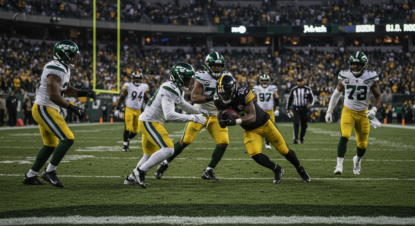 New York Jets vs Steelers Match Player Stats