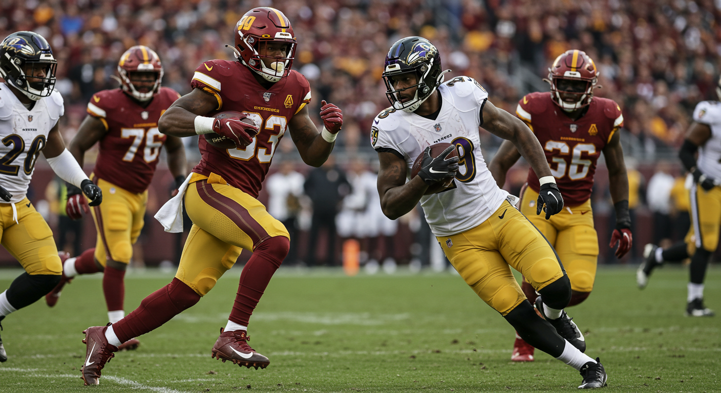 Washington Commanders vs Baltimore Ravens Match Player Stats