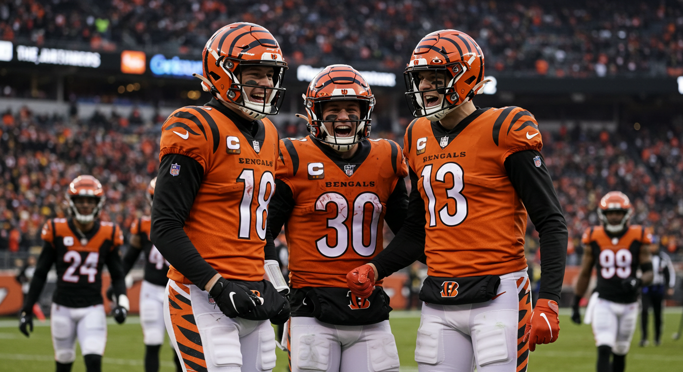 Cincinnati Bengals vs Pittsburgh Steelers Match Player Stats