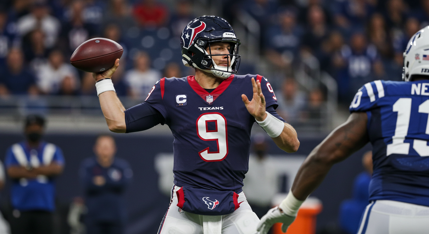 Houston Texans vs Indianapolis Colts Match Player Stats