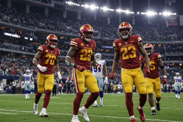 Washington Commanders vs Dallas Cowboys Match Player Stats​