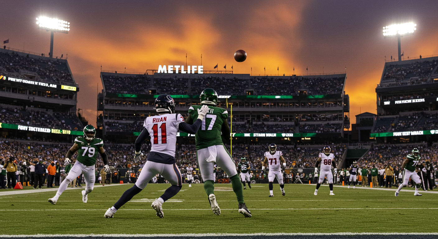 Houston Texans vs New York Jets Match Player Stats