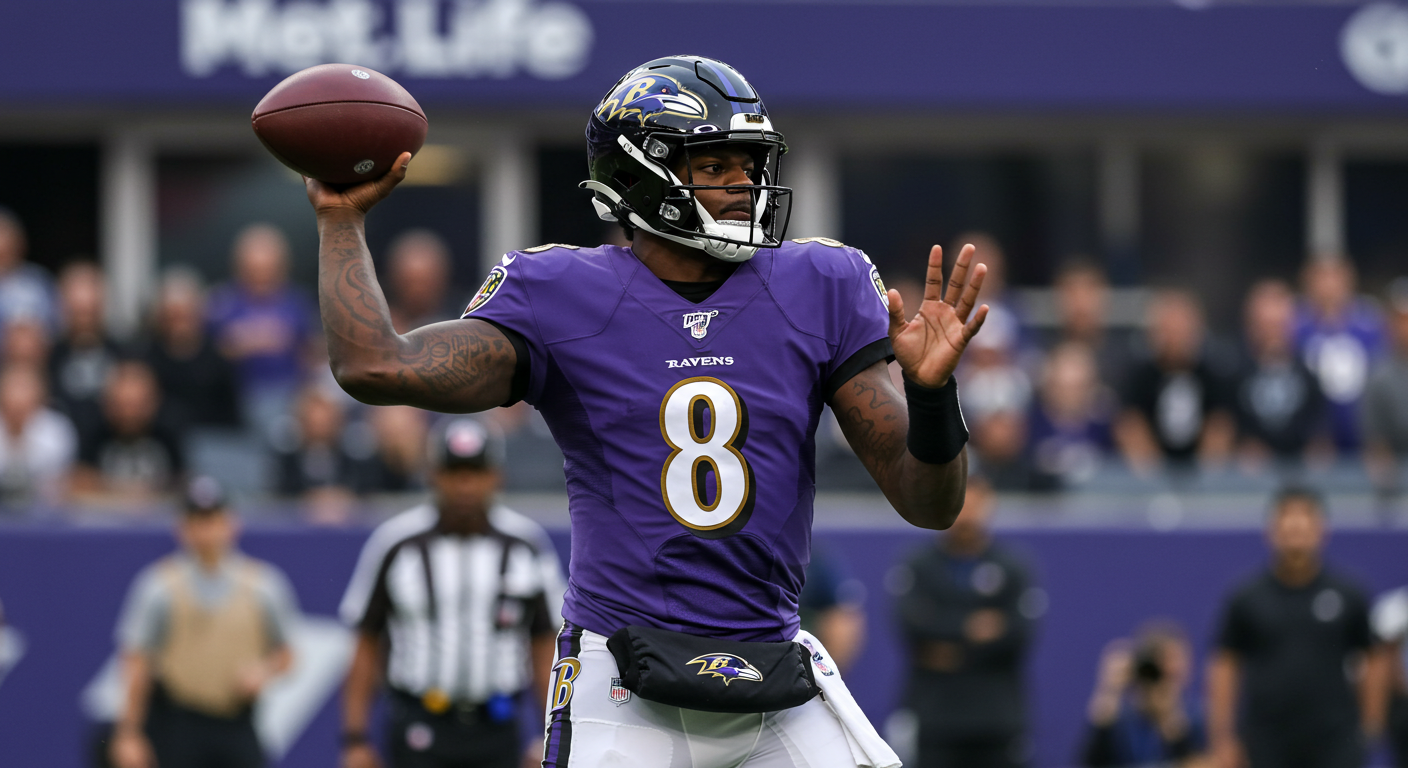 Baltimore Ravens vs New York Giants Match Player Stats