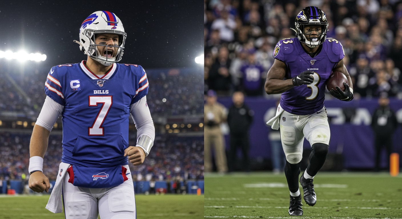 Baltimore Ravens vs Buffalo Bills Match Player Stats