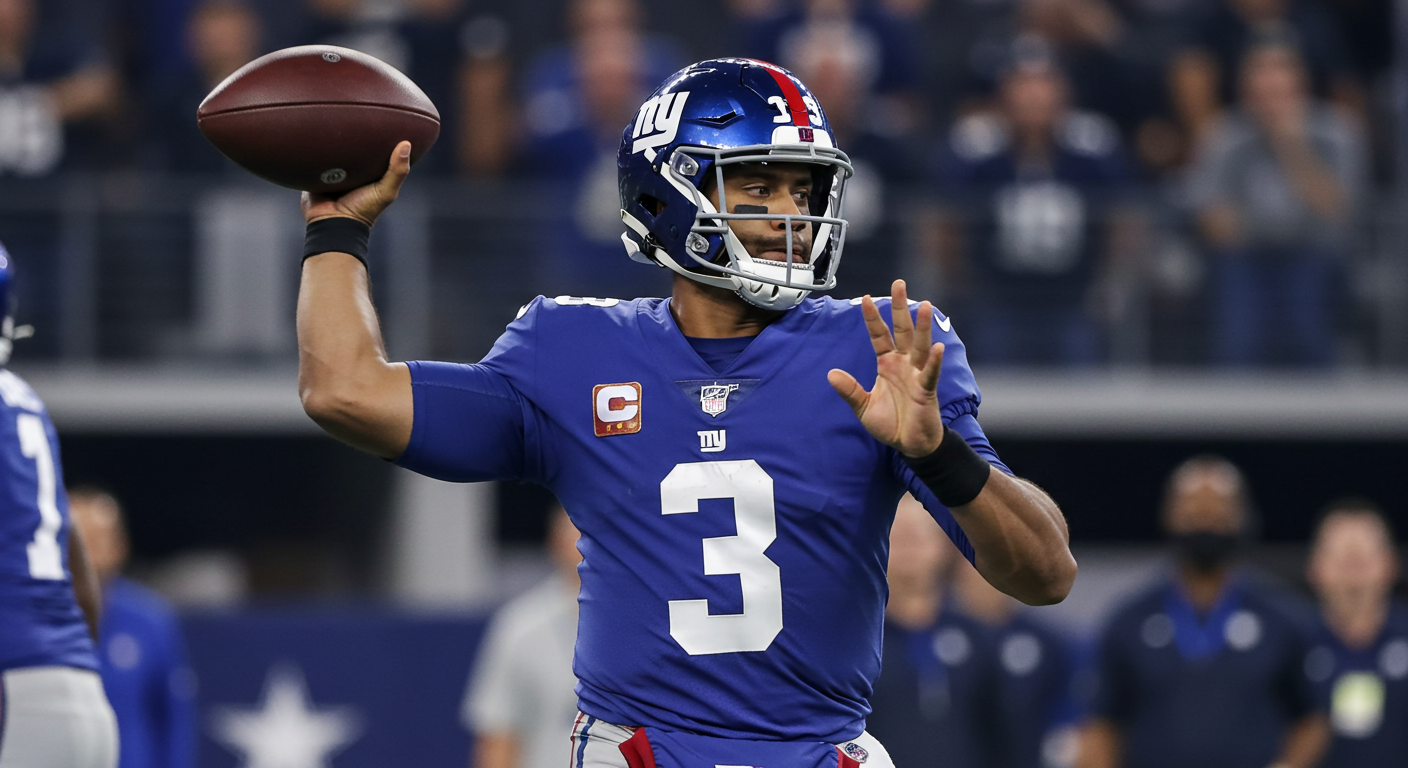 Dallas Cowboys vs New York Giants Match Player Stats