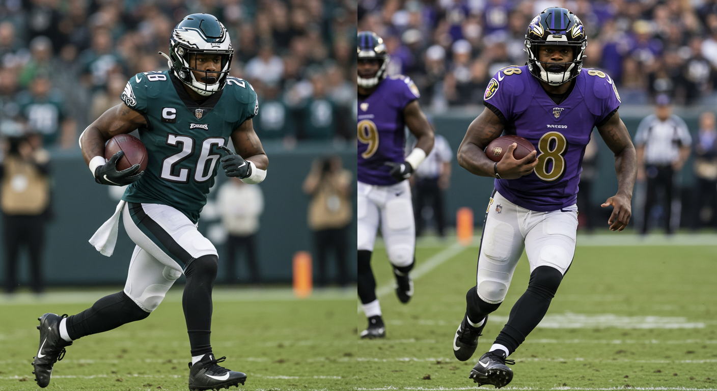 Philadelphia Eagles vs Baltimore Ravens Match Player Stats