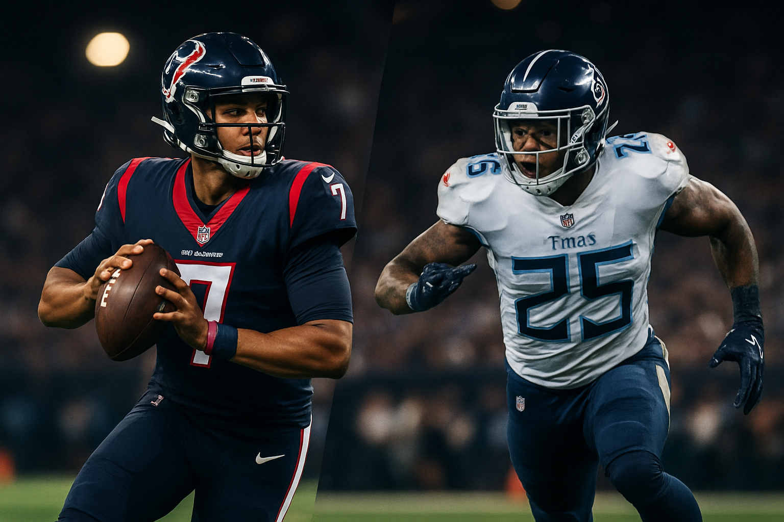 Tennessee Titans vs Houston Texans Match Player Stats