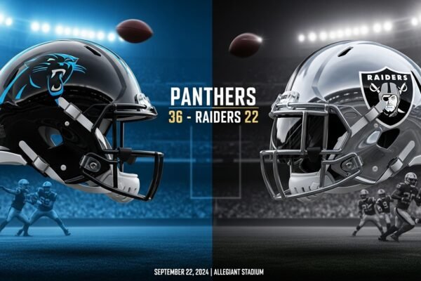 Carolina Panthers vs Las Vegas Raiders Match Player Stats