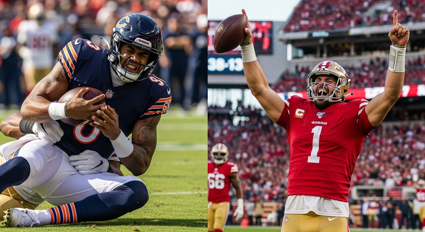 Chicago Bears vs San Francisco 49ers Match Player Stats