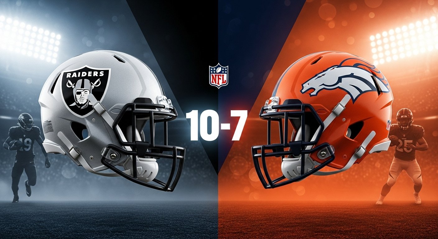 Las Vegas Raiders vs Denver Broncos Match Player Stats