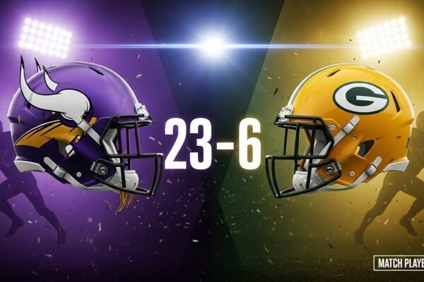 Minnesota Vikings vs Green Bay Packers Match Player Stats