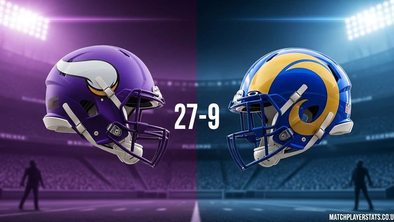 Minnesota Vikings vs Los Angeles Rams Match Player Stats