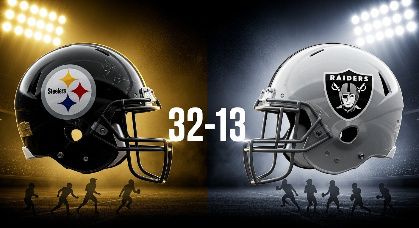 Pittsburgh Steelers vs Las Vegas Raiders Match Player Stats