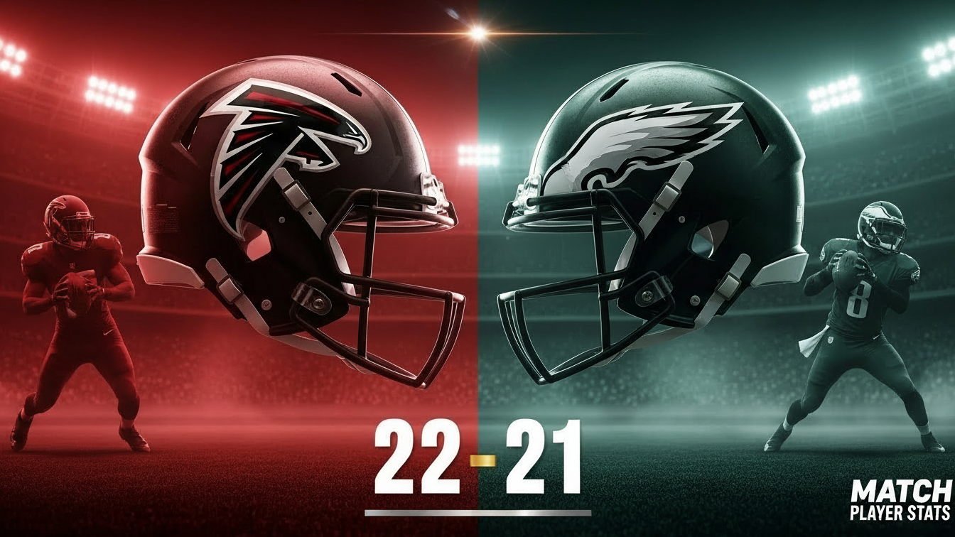 Atlanta Falcons vs Philadelphia Eagles Match Player Stats