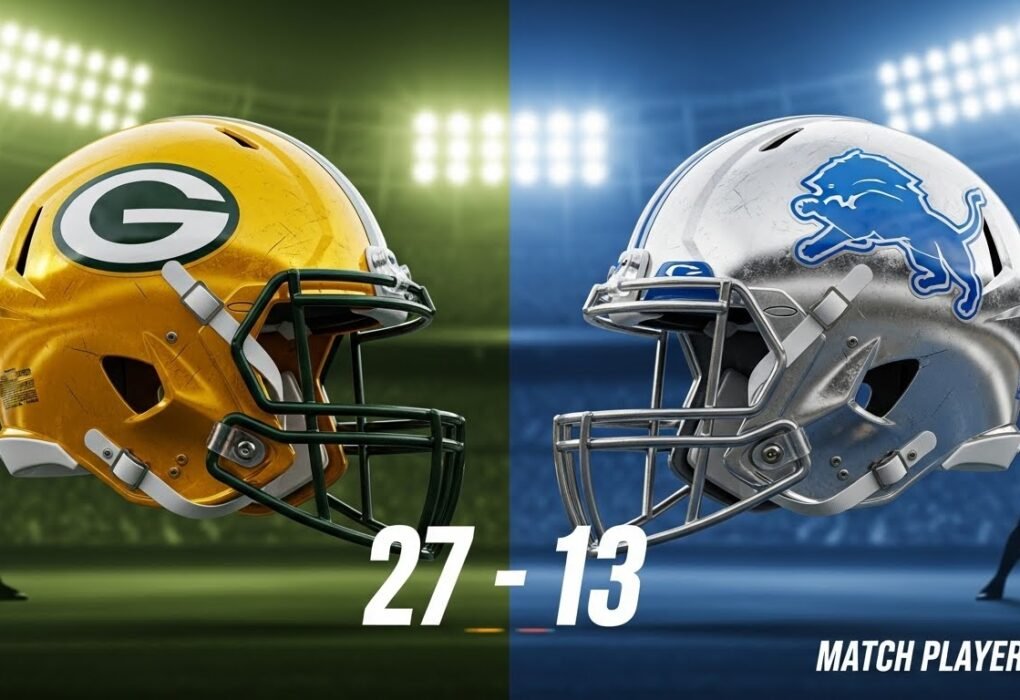 Green Bay Packers vs Detroit Lions Match Player Stats