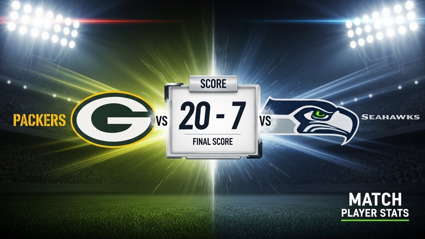 Green Bay Packers vs Seattle Seahawks Match Player Stats