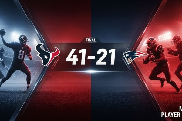 Houston Texans vs New England Patriots Match Player Stats