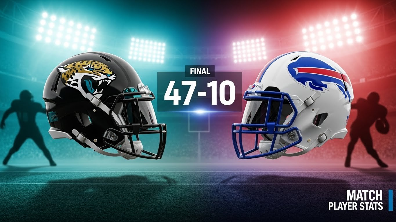 Jacksonville Jaguars vs Buffalo Bills Match Player Stats