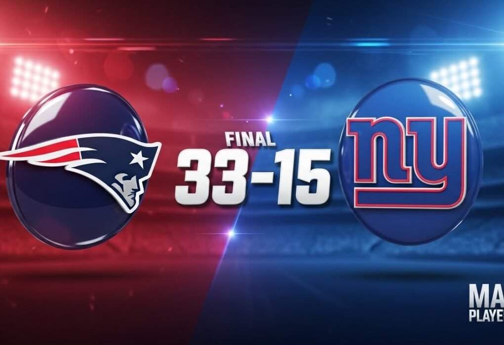 New England Patriots vs New York Giants Match Player Stats