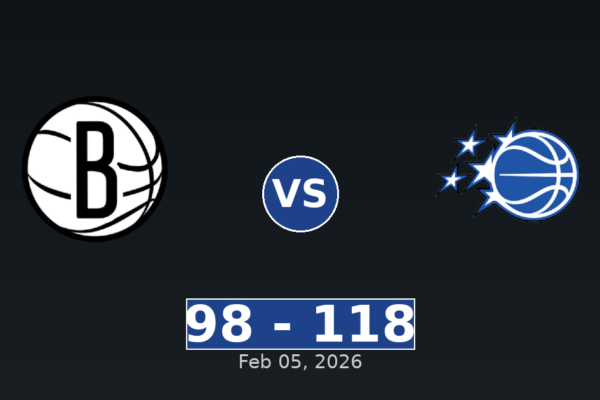 Brooklyn Nets vs Orlando Magic Match Player Stats