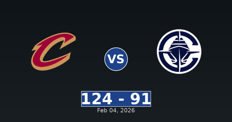 Cleveland Cavaliers vs LA Clippers Match Player Stats
