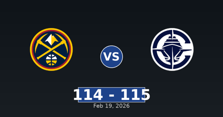 Denver Nuggets vs LA Clippers Match Player Stats