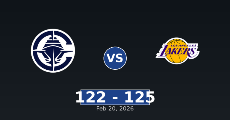 LA Clippers vs Los Angeles Lakers Match Player Stats