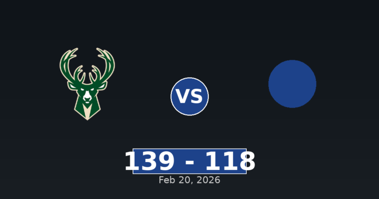 Milwaukee Bucks vs New Orleans Pelicans Match Player Stats