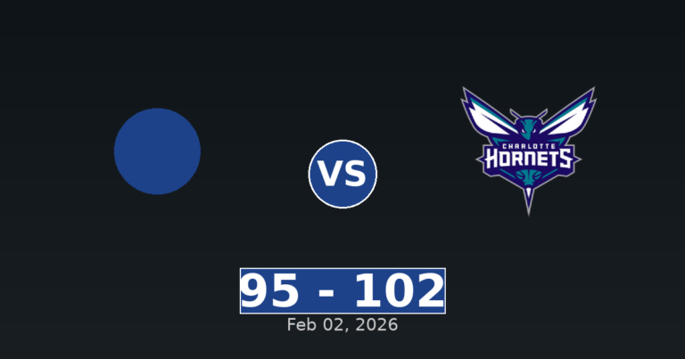 New Orleans Pelicans vs Charlotte Hornets Match Player Stats