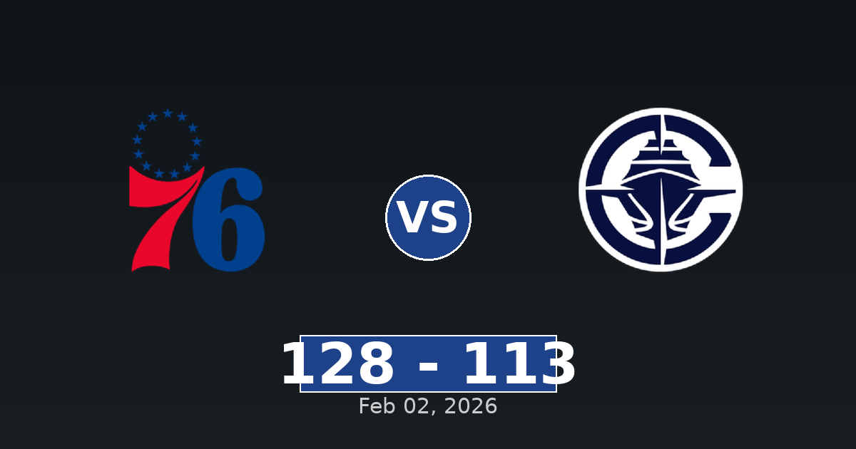 Philadelphia 76ers vs LA Clippers Match Player Stats