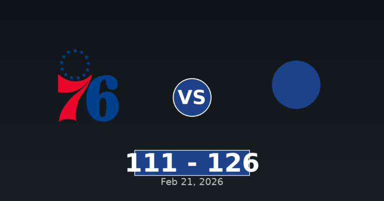 Philadelphia 76ers vs New Orleans Pelicans Match Player Stats