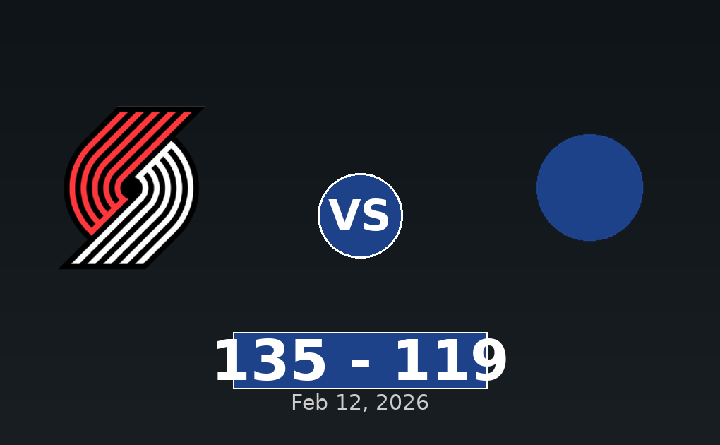 Portland Trail Blazers vs Utah Jazz Match Player Stats