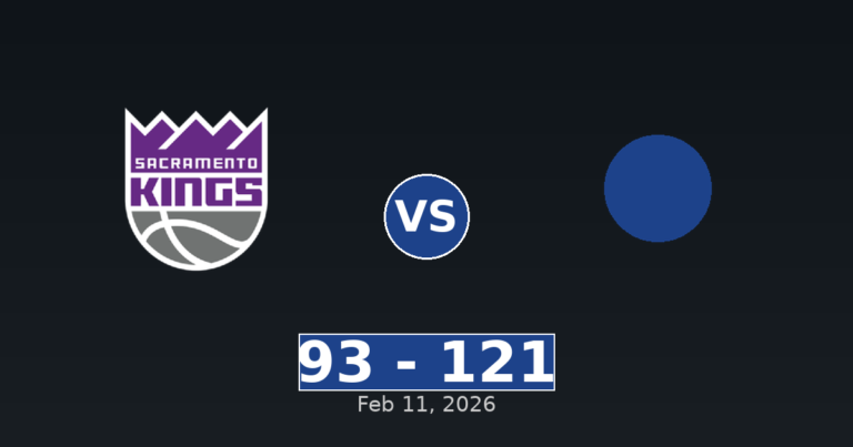 Sacramento Kings vs Utah Jazz Match Player Stats