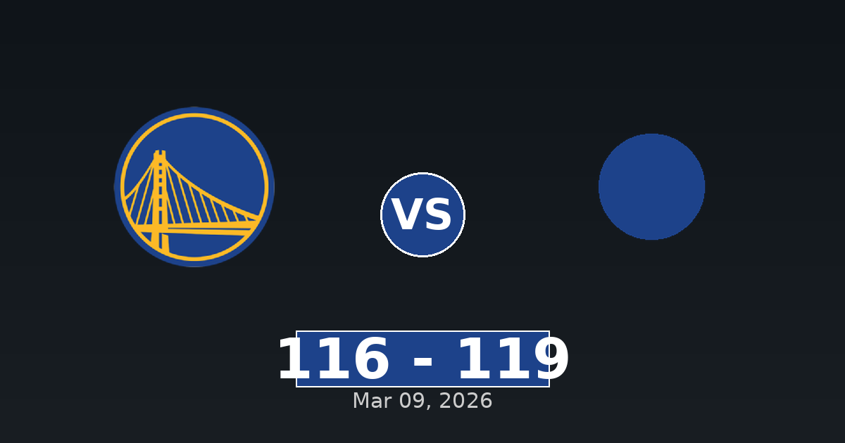 Golden State Warriors vs Utah Jazz Match Player Stats