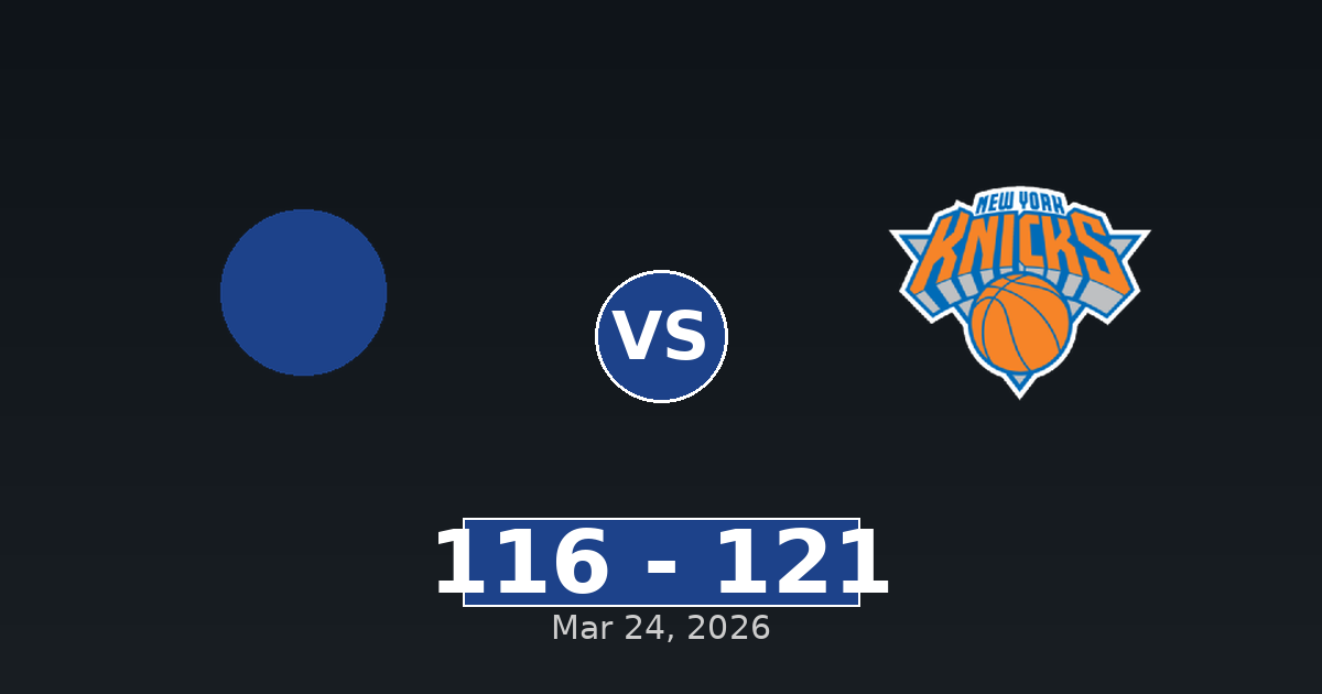 New Orleans Pelicans vs New York Knicks Match Player Stats