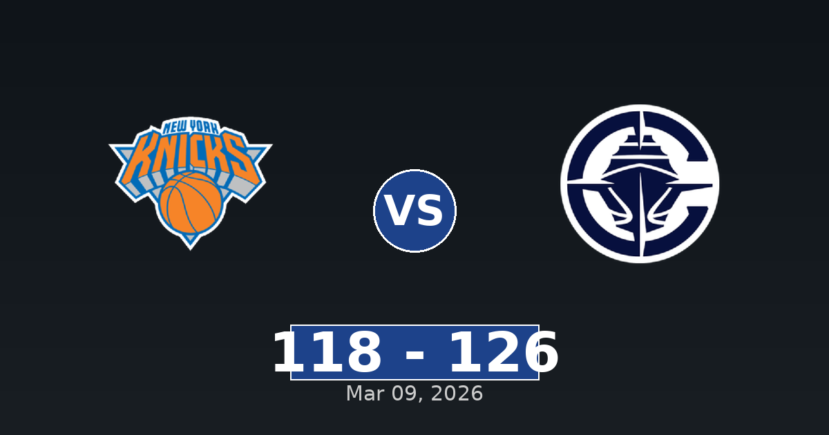 New York Knicks vs LA Clippers Match Player Stats