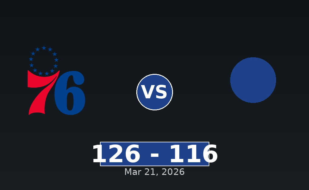 Philadelphia 76ers vs Utah Jazz Match Player Stats