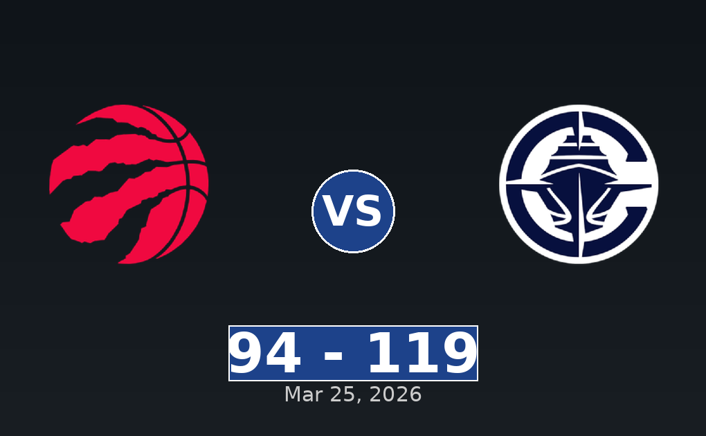 Toronto Raptors vs LA Clippers Match Player Stats