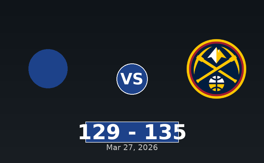 Utah Jazz vs Denver Nuggets Match Player Stats