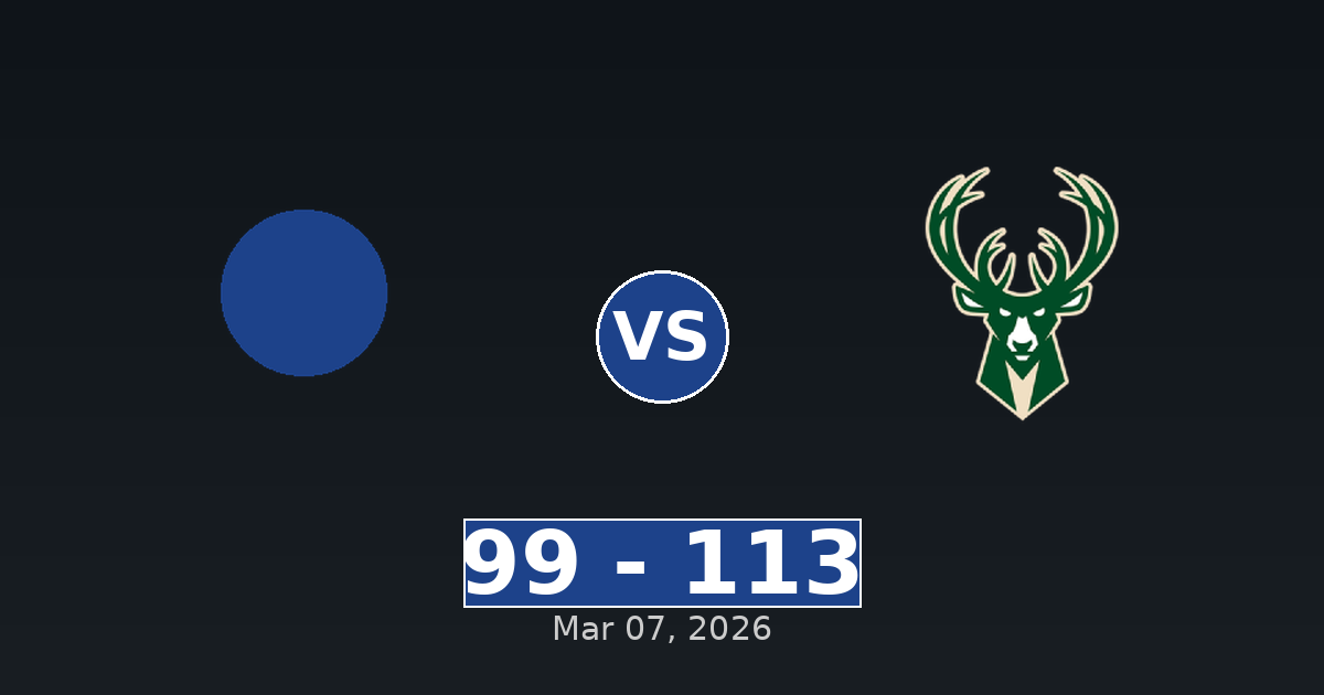 Utah Jazz vs Milwaukee Bucks Match Player Stats