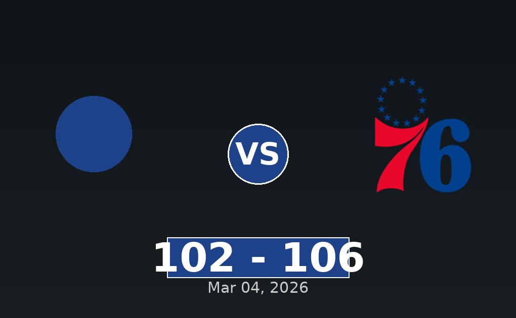 Utah Jazz vs Philadelphia 76ers Match Player Stats