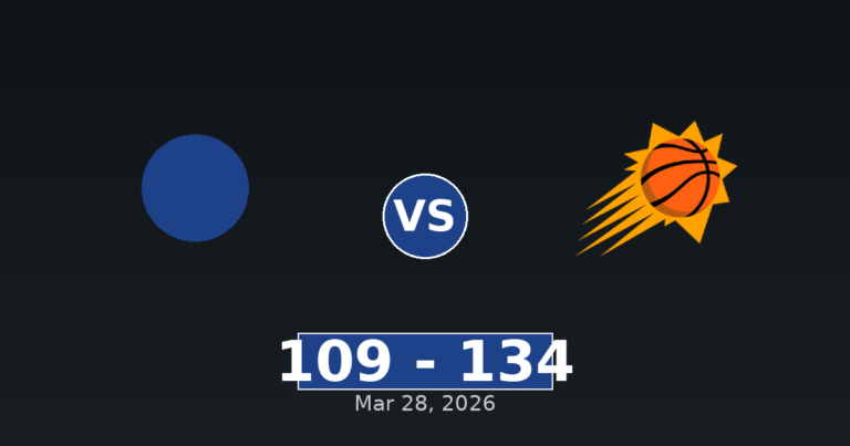 Utah Jazz vs Phoenix Suns Match Player Stats