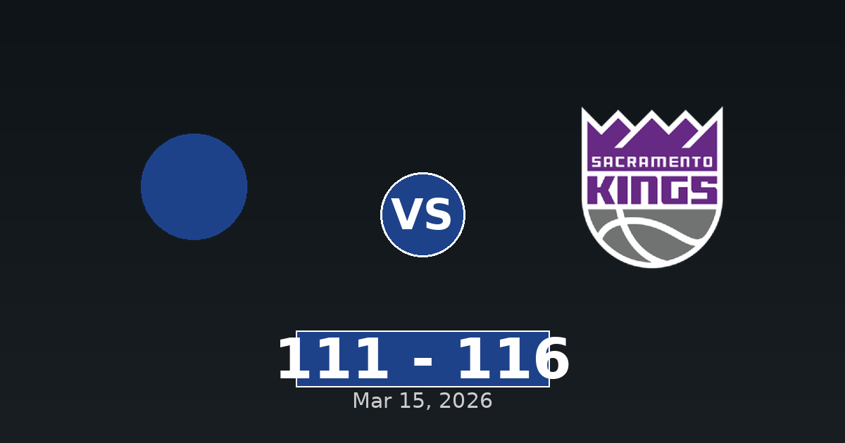 Utah Jazz vs Sacramento Kings Match Player Stats