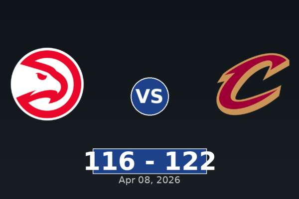 Atlanta Hawks vs Cleveland Cavaliers Match Player Stats