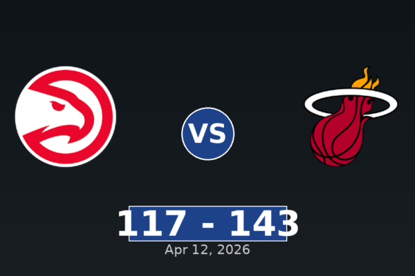 Atlanta Hawks vs Miami Heat Match Player Stats