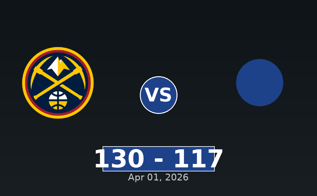 Denver Nuggets vs Utah Jazz Match Player Stats