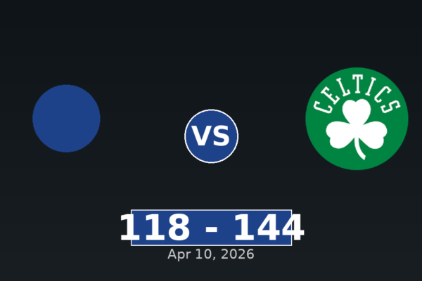 New Orleans Pelicans vs Boston Celtics Match Player Stats